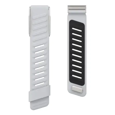 Silikonski pašček za zapestnico, združljiv z Whoop Watch 5.0, več barv Light Grey + Black