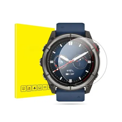 Združljivo z Garmin Quatix 8 51mm Visoko Aluminijasto Dvojno Kaljeno Zaščitno Steklo