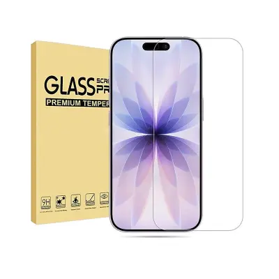 Zaščita zaslona iz aluminijastega kaljenega stekla HD Clear (3 kosi) za iPhone 17 Pro 6,3 palca