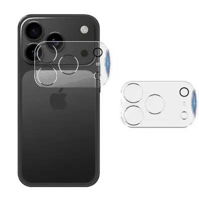 Združljivo z Apple iPhone 17 Pro: 3D Zaščitna Folija za Objektiv s Svetlobnim Obročem