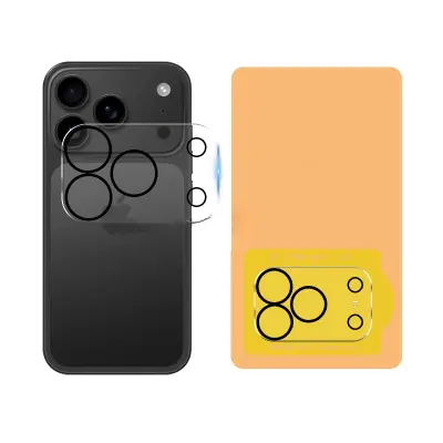 Združljivo z Apple iPhone 17 Pro: Zaščitna folija za objektiv (2 kosa)