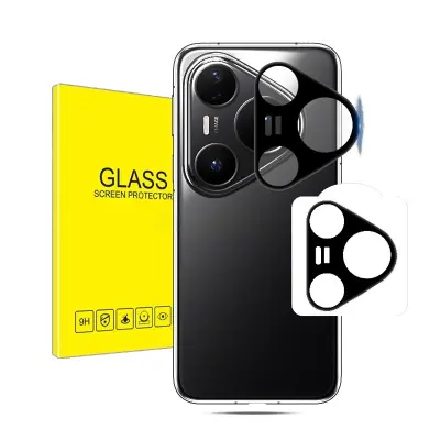 Združljivo s Huawei Pura 80 Pro/80 Pro+ Svilena zaščita objektiva + bela podlaga