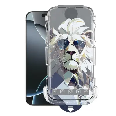 Združljivo z iPhone 12 Pro Max: Premium kaljeno steklo z aplikatorjem