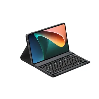 Združljiv s Xiaomi 7/7Pro 11.2" Bluetooth tipkovnica s stojalom - Črna