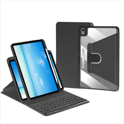 Združljivo ohišje za tipkovnico Bluetooth z vrtljivostjo 360° za iPad Pro 11