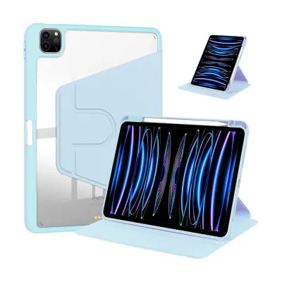 Združljivo ohišje iz rotacijskega akrila in usnja za iPad Mini 6 8.3