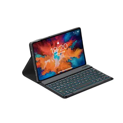 Združljiv s Xiaomi 7/7Pro 11.2" Bluetooth tipkovnica s stojalom - Črna