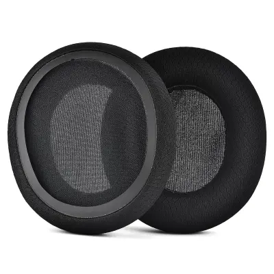 Združljivi SteelSeries Arctis Nova Pro, Nova 7, 3, 1 Nadomestni ušesni blazinici Black