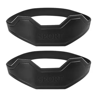 Silikonski trak za pogačico: Podpora in udobje za aktivno življenje Black