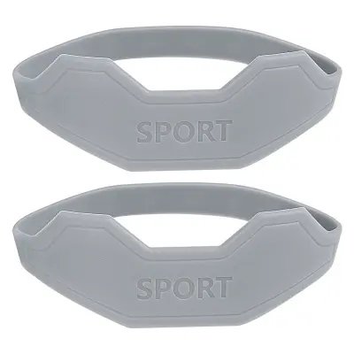 Silikonski trak za pogačico: Podpora in udobje za aktivno življenje Grey