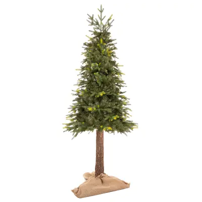 Umetna božična drevesa – Naravna jela na deblu (220 cm)