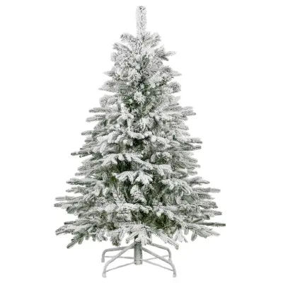 Umetna božična drevesa – Kavkaška jela s snegom 150 cm