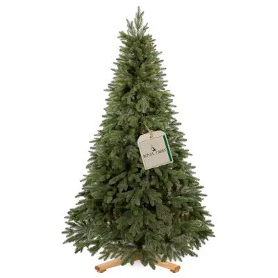 ROYAL TREES® Umetna skandinavska jela – Vrhunsko božično drevo 210 cm