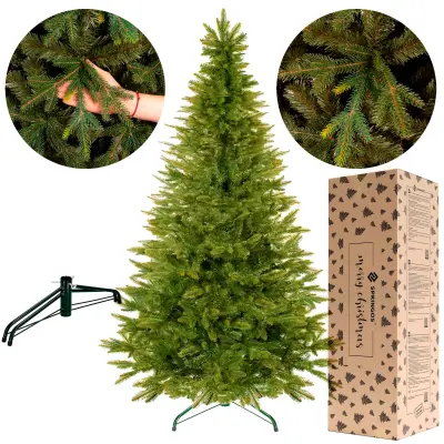 Umetna božična drevesa – Vrhunska naravna jela 220 cm