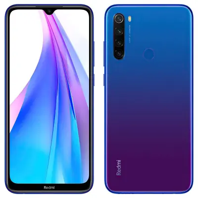 Obnovljeno - znaki rabe - Ecofone Redmi Note 8T moder 128 GB 4 GB ram