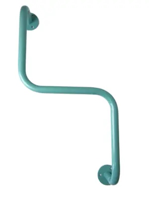 Ukrivljen stropni pull-up bar za otroke mint