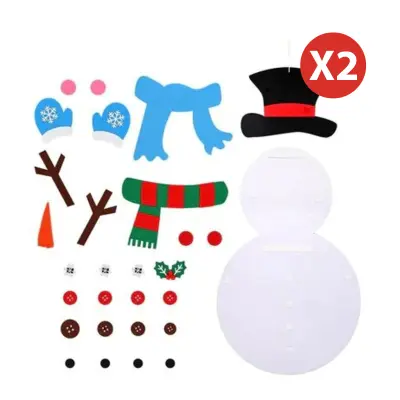 Dekorativni komplet "Sestavi Snežaka" | FELTSNOWMAN 1+1 GRATIS