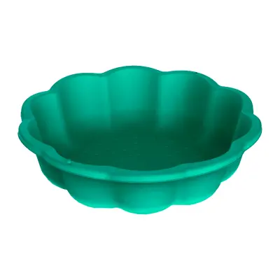 Plastični Peskovnik Otroški Cvet 76 Cm - Zelen