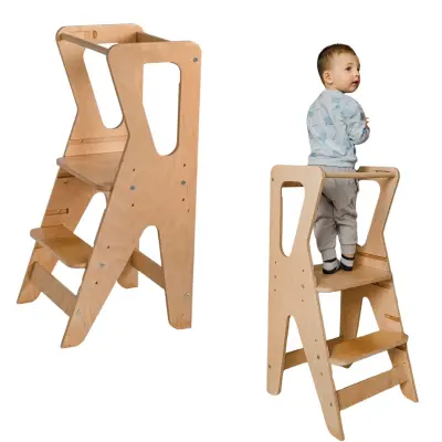 Otroški Kuhinjski Pomočnik Moon Natur Wood