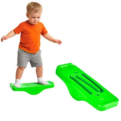 Gugalnica Za Ravnotežje Otroška Labirint Zigzag - Zelena