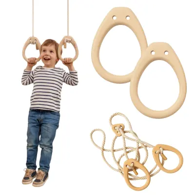 Gimnastični Obročki Otroški Skandiko - Les