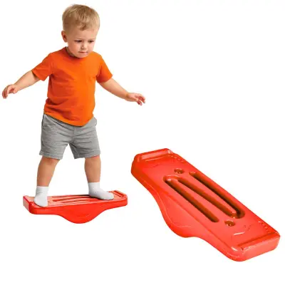 Uravnotežena Otroška Gugalnica Labirint Cikcak - Rdeča