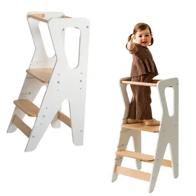 Kuhinjski Pomočnik Otroški Moon-White