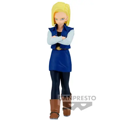 Figura Android 18 Solid Edge Work Dragon Ball Z 17 cm