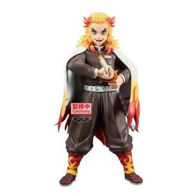 Figura Kyojuro Rengoku Grandista Demon Slayer Kimetsu no Yaiba 24 cm