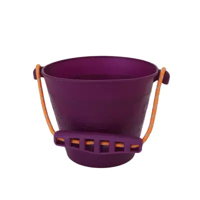 Gumijasto Vedro Za Peskovnik za Otroke- Vijolično