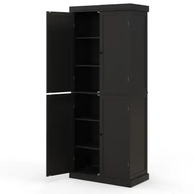 Visoka omara s 4 vrati Polica 76 x 40 x 184,5 cm
