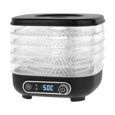 Sušilec za zelišča - drobno sadje TEESA TSA3033, 300 W, 5 pladnjev, stojalo, konvekcija