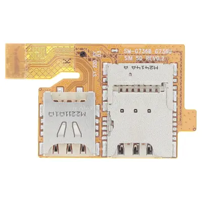 Samsung, Bralnik kartic SIM Original za Samsung Xcover 6 Pro, ?rna