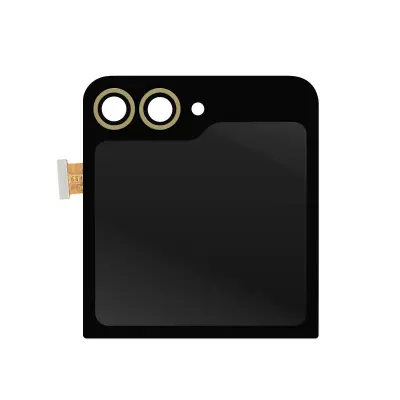 Samsung, Zadnja ploš?a za Samsung Galaxy Z Flip 6 z zunanjim zaslonom Izvirnik, Limonasta zelena