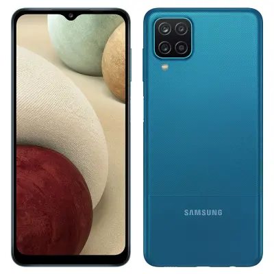 Obnovljeno - znaki rabe - Ecofone Galaxy A12 modra 64 GB 4 GB ram dual sim