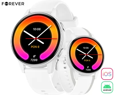 Pametna ura FOREVER iGO4 JW-600, bela (Pearl White)