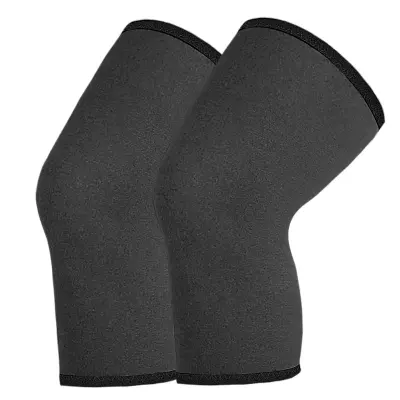 Kompresijski rokavi za kolena, zaščita za kolena Derong DarkGrey