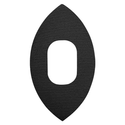 Predrezan kineziološki trak za podporo kolena (10 kosov) Black