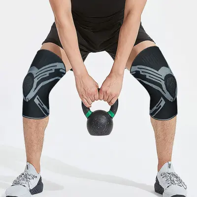 Športni ščitnik za koleno Black XXL