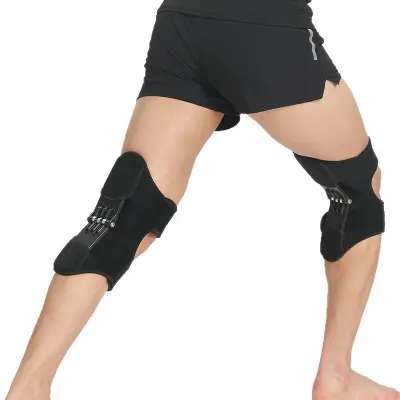 Športni ščitnik za kolena, ščitniki za kolena, zaščita za kolena Black L