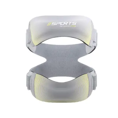 Nastavljiva protipotresna opornica za koleno za tek in fitnes Grey