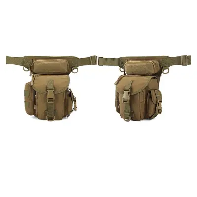 Taktična nožna torba - trpežno oksfordsko platno Khaki