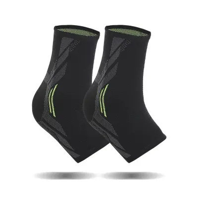 Visoko elastična pletena opornica za gleženj za zaščito pri športu  L