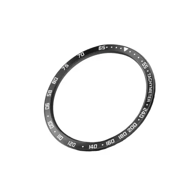 Združljiv s Samsung Galaxy Watch8 44 mm - elegantna zaščita White+Black