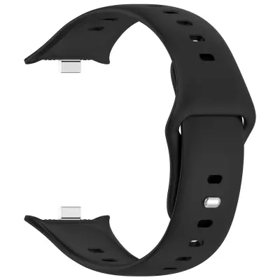 Silikonski Nadomestni Pas Kompatibilen z Vivo Watch GT2 & IQOO Watch GT2 - Črn