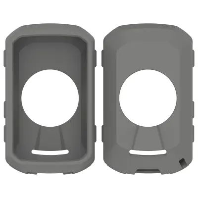 Siva silikonska zaščitna torbica, združljiva z Garmin Edge 850 in 550