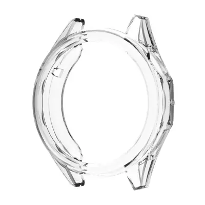 Združljivo ohišje iz TPU s polovičnim pokrovom 41 mm za Huawei Watch GT6 Transparent+White