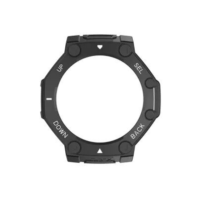 PC Zaščitno Ohišje Kompatibilno z Amazfit T-Rex 3 Pro (48mm) - Enojna & Dvojna Barva Black&White