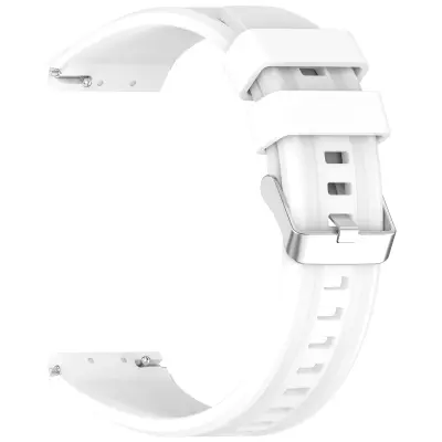 Združljiv s Huawei GT6 Pro - Brezšiven silikonski pašček za uro White