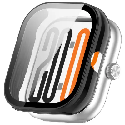 Ohišje Honor Watch X5 s kaljenim steklom, zaščita zaslona in PC odbijač Black